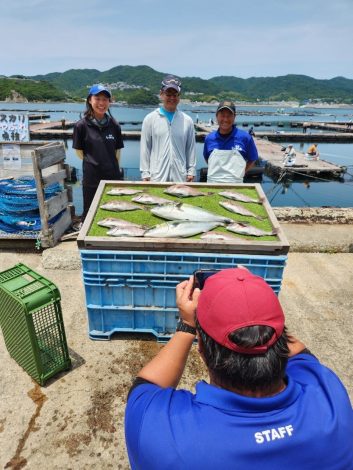 海の大物を釣り上げよう!!